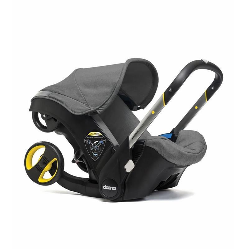 Doona - Infant Car Seat With Base & Stroller, Grey/Storm