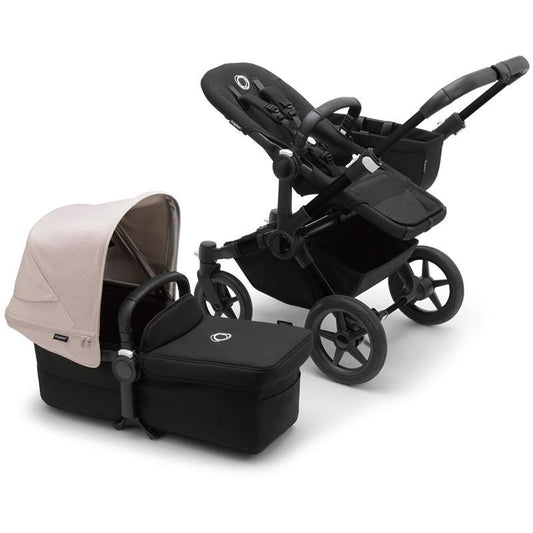 Bugaboo - Donkey 5 Mono Complete, Midnight Black/Misty White