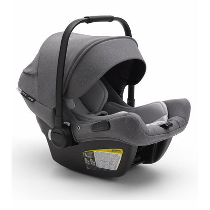 Bugaboo - Turtle Air by Nuna Infant Car Seat + Base, Grey Melange