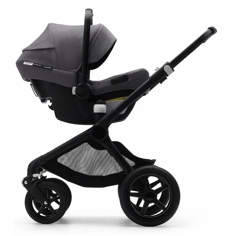 Bugaboo - Turtle Air by Nuna Infant Car Seat + Base, Grey Melange