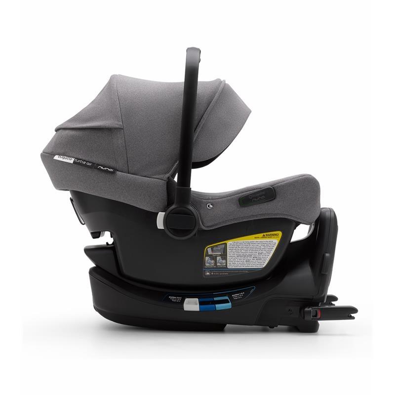 Bugaboo - Turtle Air by Nuna Infant Car Seat + Base, Grey Melange