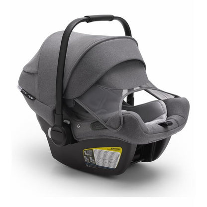 Bugaboo - Turtle Air by Nuna Infant Car Seat + Base, Grey Melange