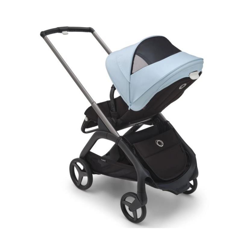 Bugaboo - Dragonfly Stroller, Graphite/Midnight Black/Skyline Blue