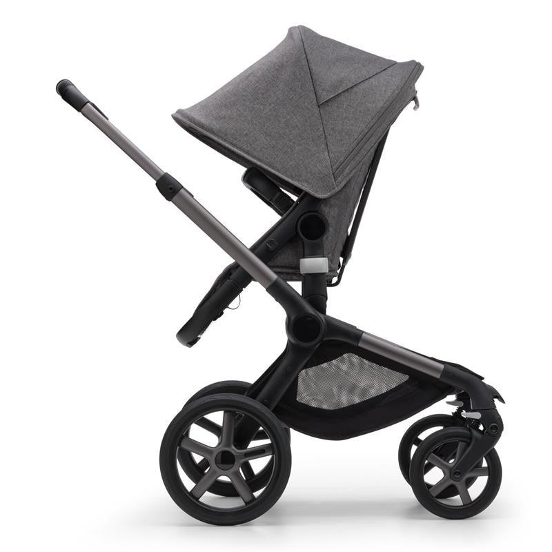Bugaboo - Fox 5 Complete Stroller, Graphite/Grey Melange
