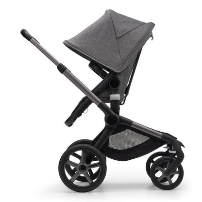 Bugaboo - Fox 5 Complete Stroller, Graphite/Grey Melange