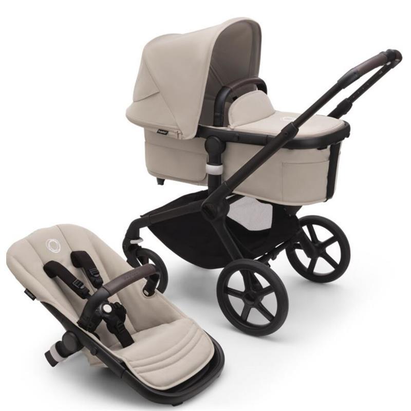 Bugaboo - Fox 5 Stroller Complete Black/Desert Taupe