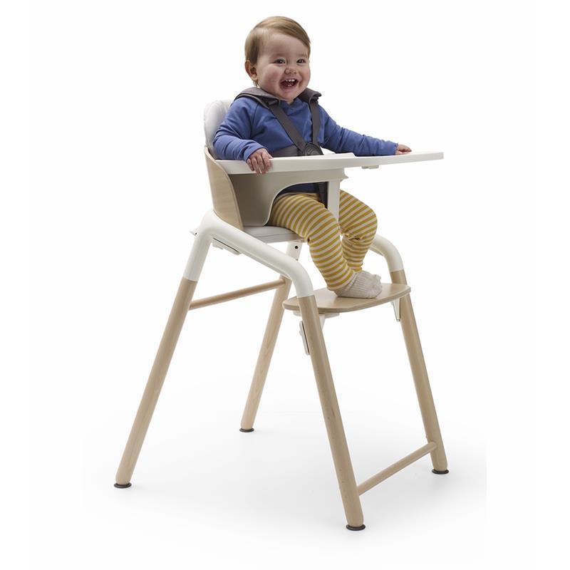 Bugaboo - Giraffe Complete High Chair, Warm Wood/Grey