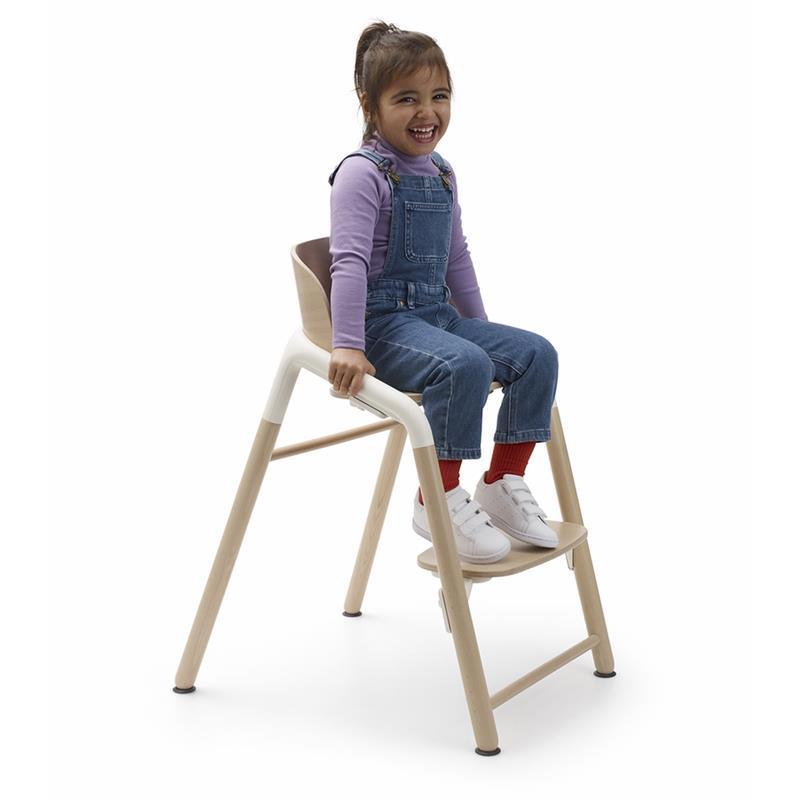 Bugaboo - Giraffe Complete High Chair, Warm Wood/Grey