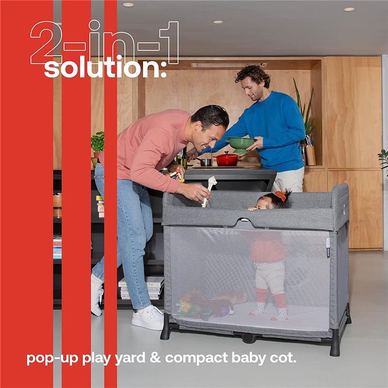 Bugaboo - Stardust Playard, Grey Melange