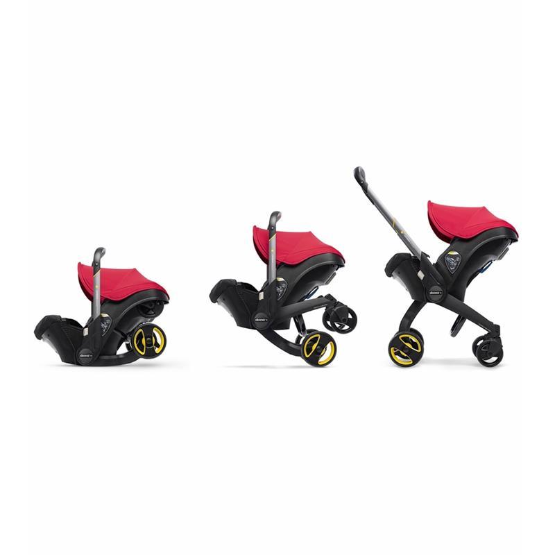 Doona - Infant Car Seat With Base & Stroller, Flame Red
