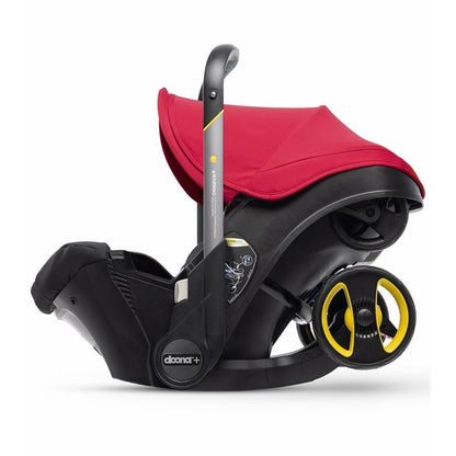 Doona - Infant Car Seat With Base & Stroller, Flame Red