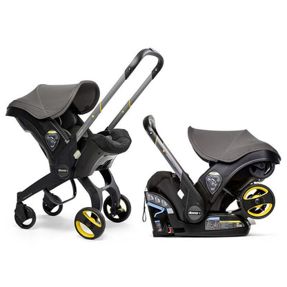 Doona - Infant Car Seat With Base & Stroller, Grey Hound
