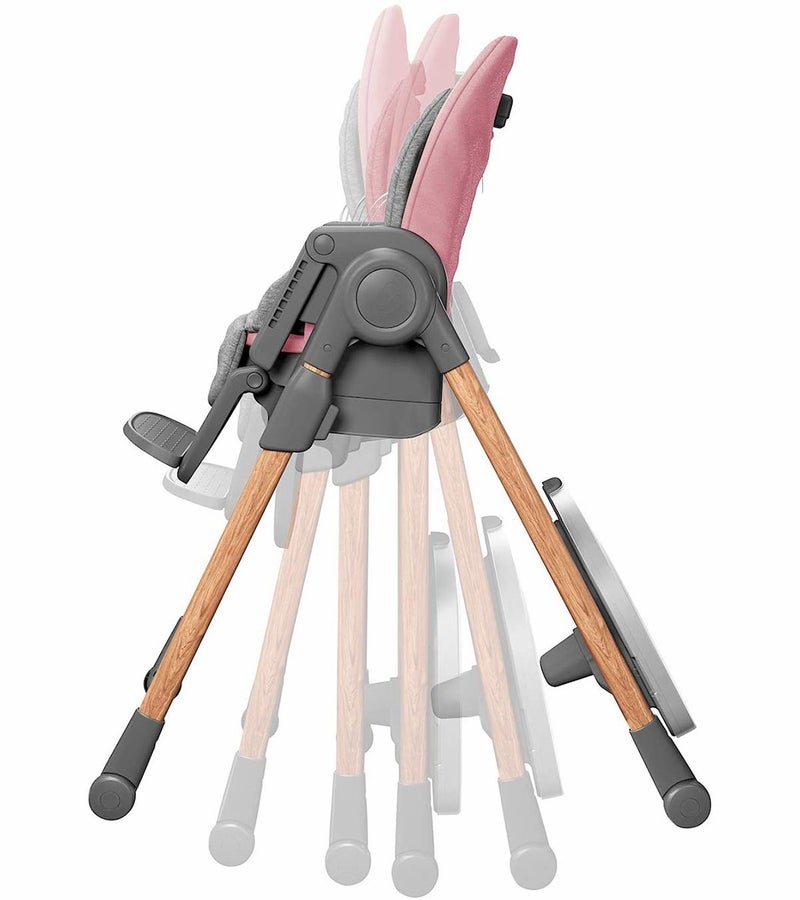Maxi-Cosi Minla 6-in-1 Adjustable High Chair (Essential Blush)
