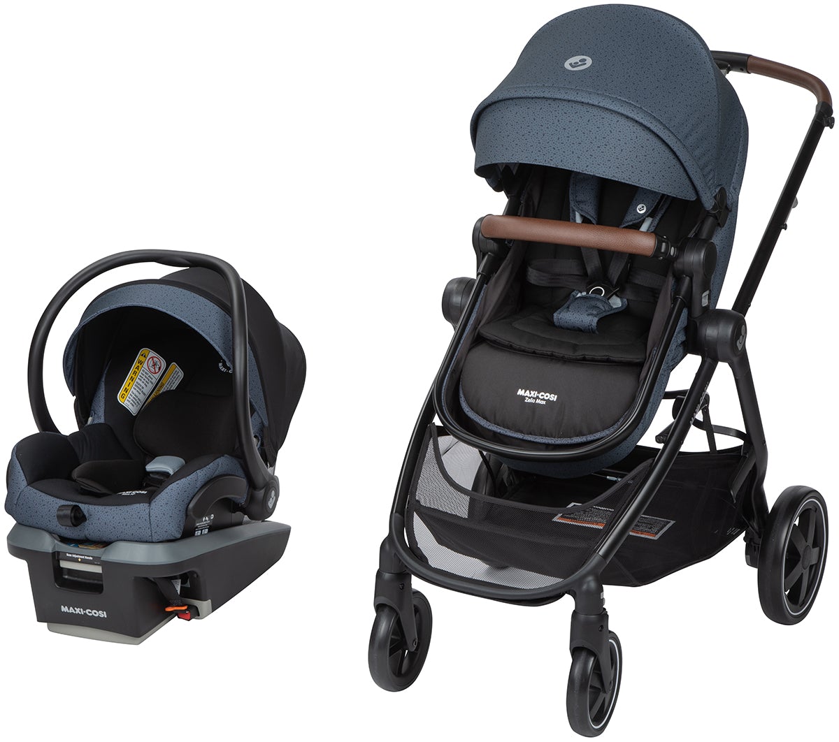 Maxi Cosi Zelia Max Travel System Stollers with Mico XP