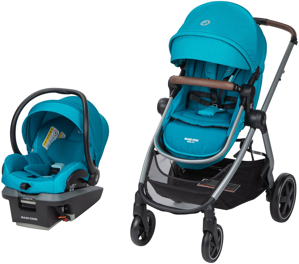 Maxi Cosi Zelia Max Travel System Stollers with Mico XP