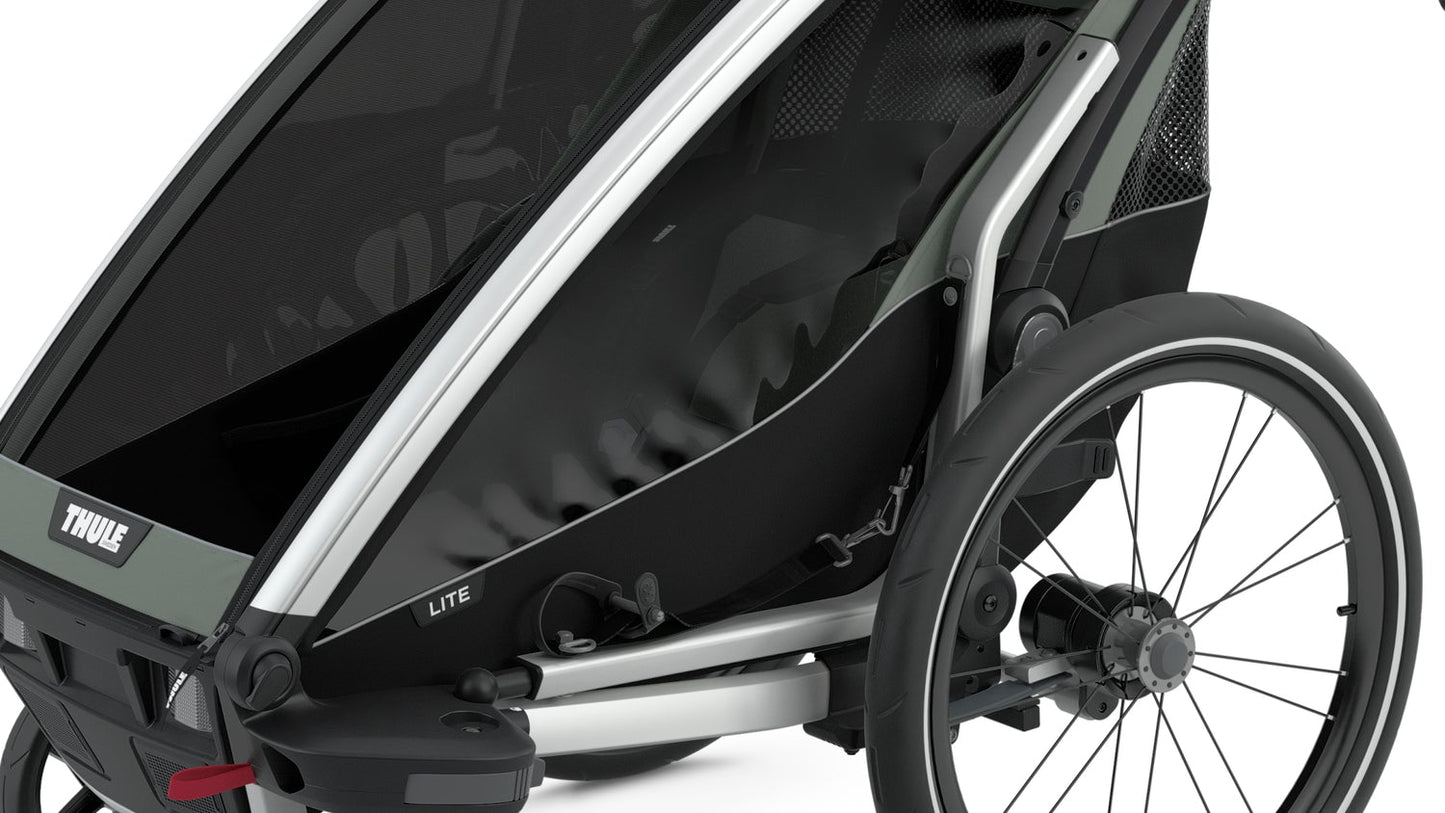 Thule Chariot Lite 1 Multisport Trailer & Stroller, Agava