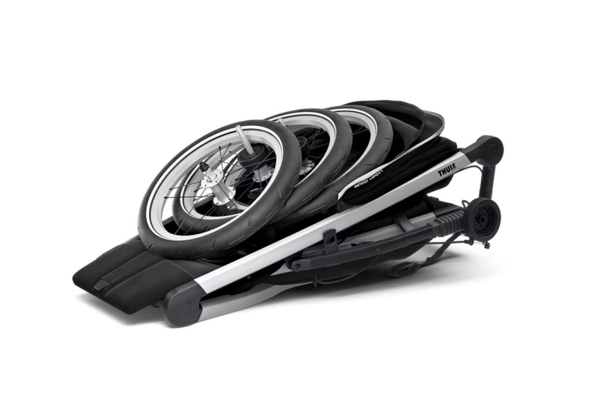 Thule Glide 2 Stroller, with Black / Silver Frame